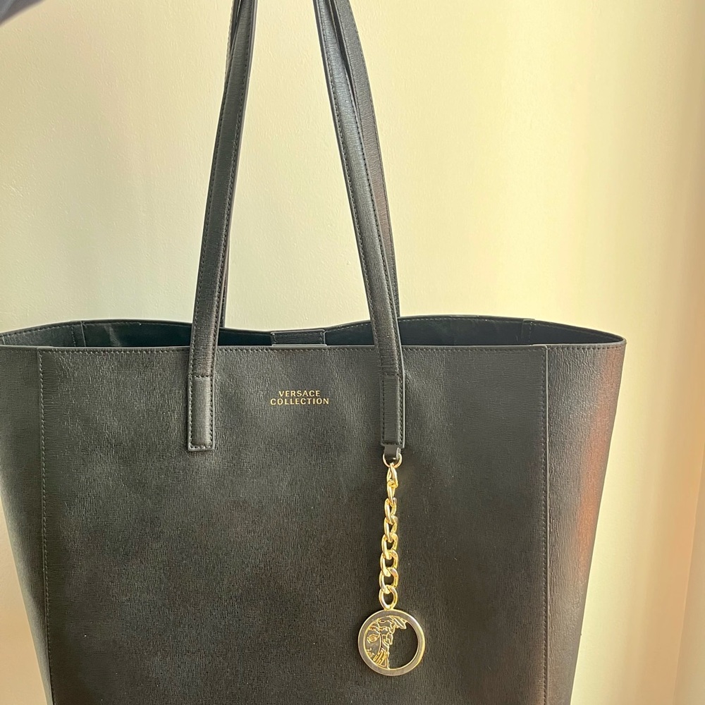 Versace Collection Tote Leather - Authentic